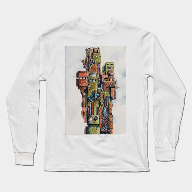 Cold War Long Sleeve T-Shirt by DavideMagliacano